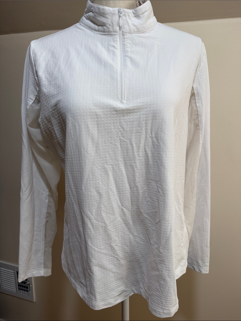 IBKUL Knit Long Sleeve 1/4 Zip Women’s Top